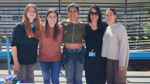 Técnicas y voluntarias de los programas de Justicia y Salud. 